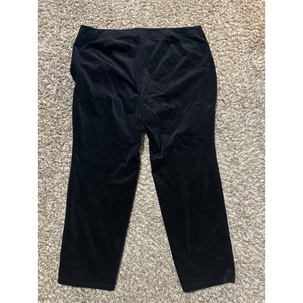 Talbots Velvet Heritage Pants 22W - Picture 3 of 3